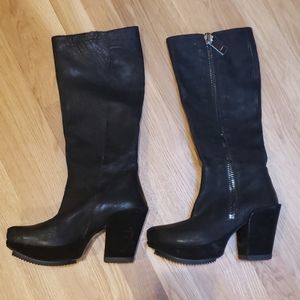 Black boots
